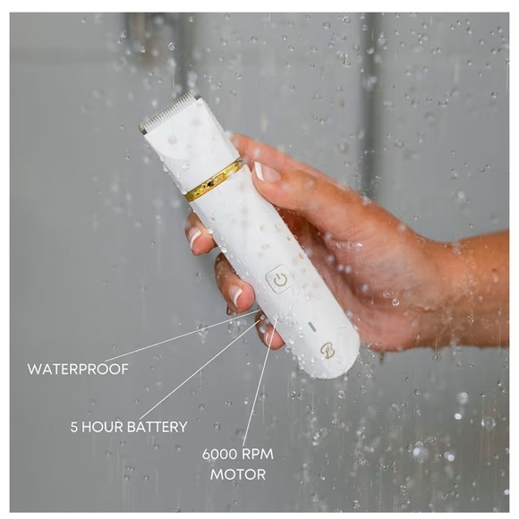 Bushbalm Bikini Trimmer - Electric Shaver Body Hair Razor for Women Waterproof - Picture 3 of 3